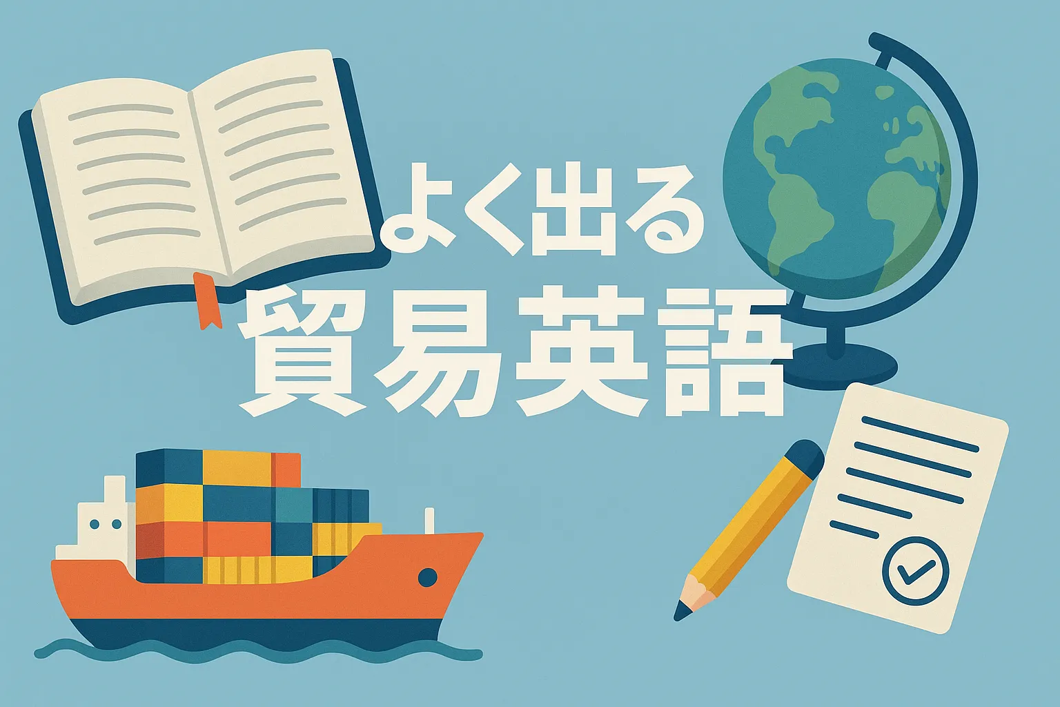 【例文付き】貿易英語をA-Zで完全網羅！